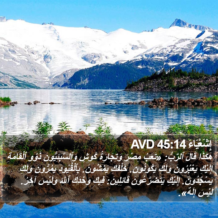 إِشَعْيَاءَ 45:14 AVD Bible Study