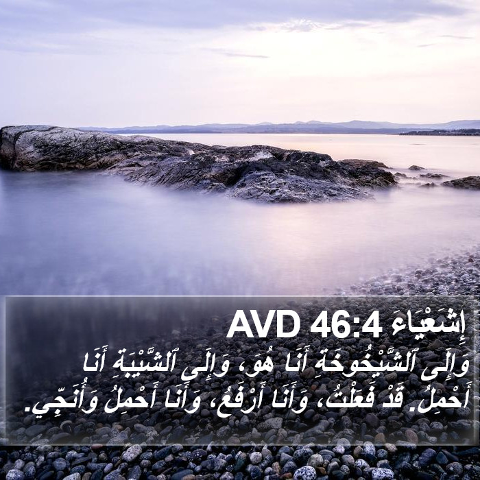 إِشَعْيَاءَ 46:4 AVD Bible Study