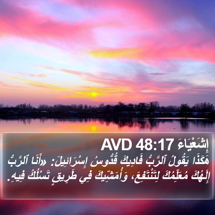 إِشَعْيَاءَ 48:17 AVD Bible Study