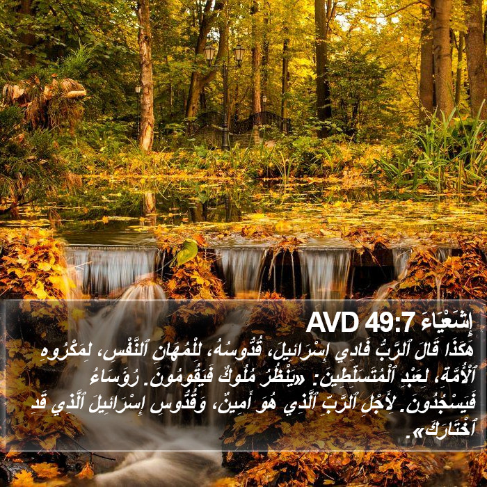 إِشَعْيَاءَ 49:7 AVD Bible Study