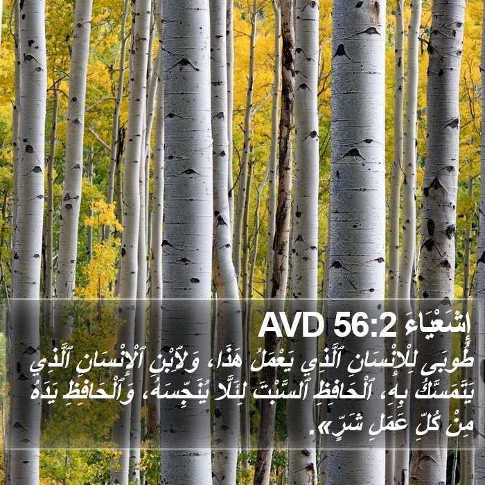 إِشَعْيَاءَ 56:2 AVD Bible Study