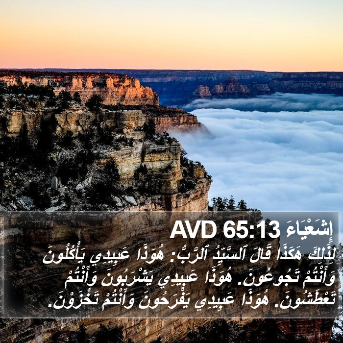 إِشَعْيَاءَ 65:13 AVD Bible Study