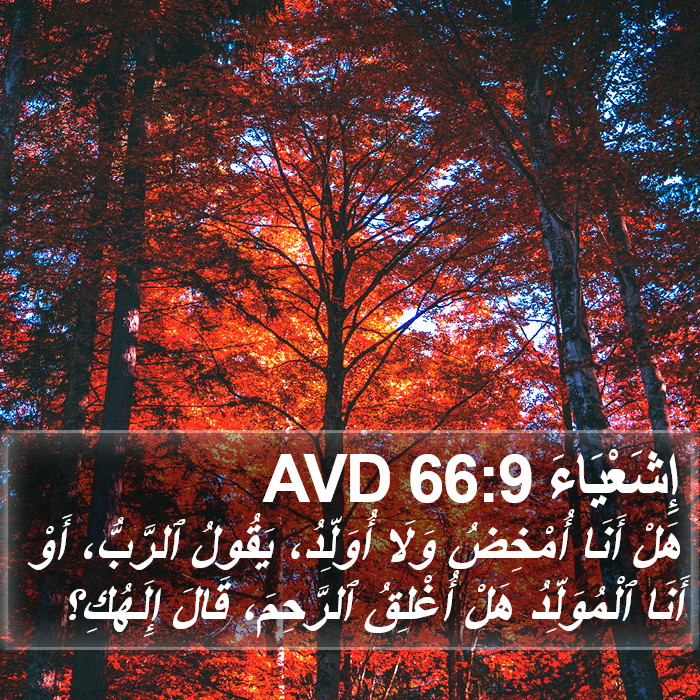 إِشَعْيَاءَ 66:9 AVD Bible Study