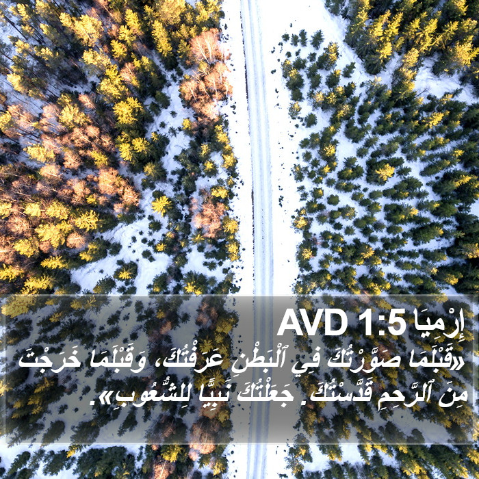 إِرْمِيَا 1:5 AVD Bible Study