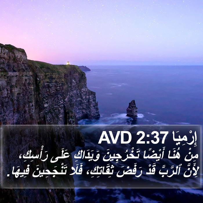 إِرْمِيَا 2:37 AVD Bible Study