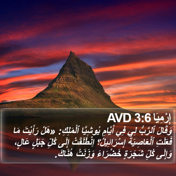 إِرْمِيَا 3:6 AVD Bible Study