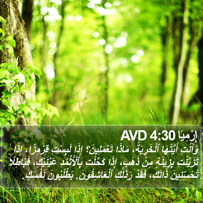 إِرْمِيَا 4:30 AVD Bible Study