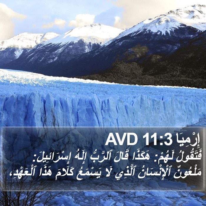 إِرْمِيَا 11:3 AVD Bible Study