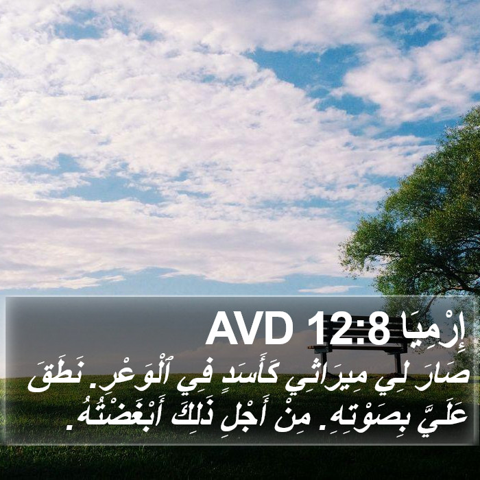 إِرْمِيَا 12:8 AVD Bible Study