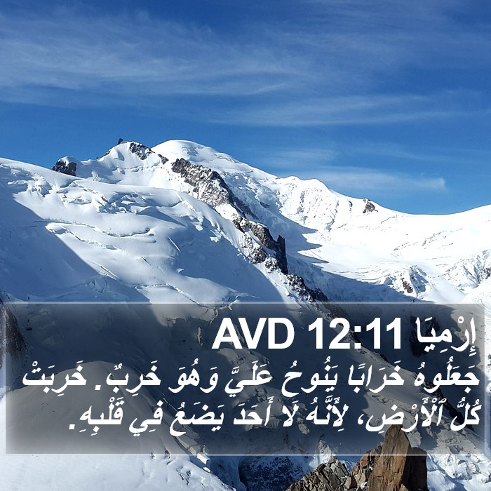إِرْمِيَا 12:11 AVD Bible Study