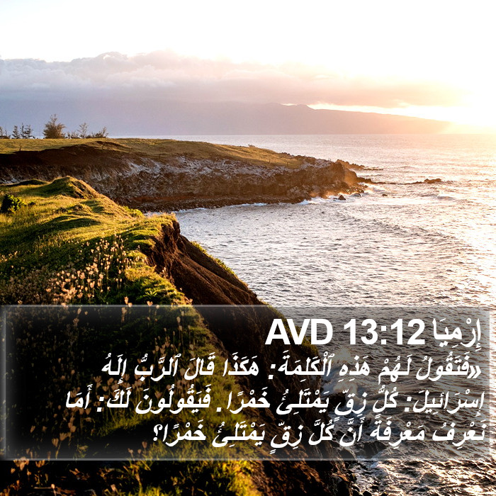 إِرْمِيَا 13:12 AVD Bible Study