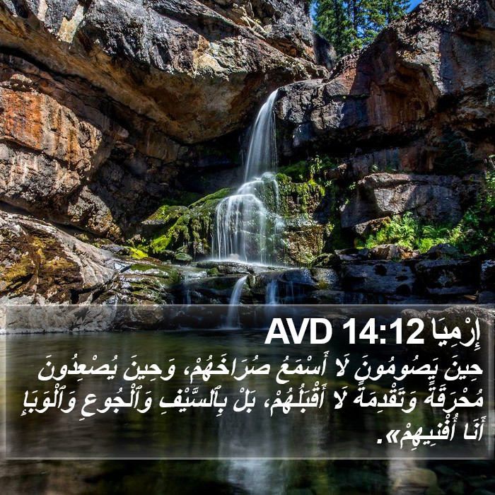 إِرْمِيَا 14:12 AVD Bible Study