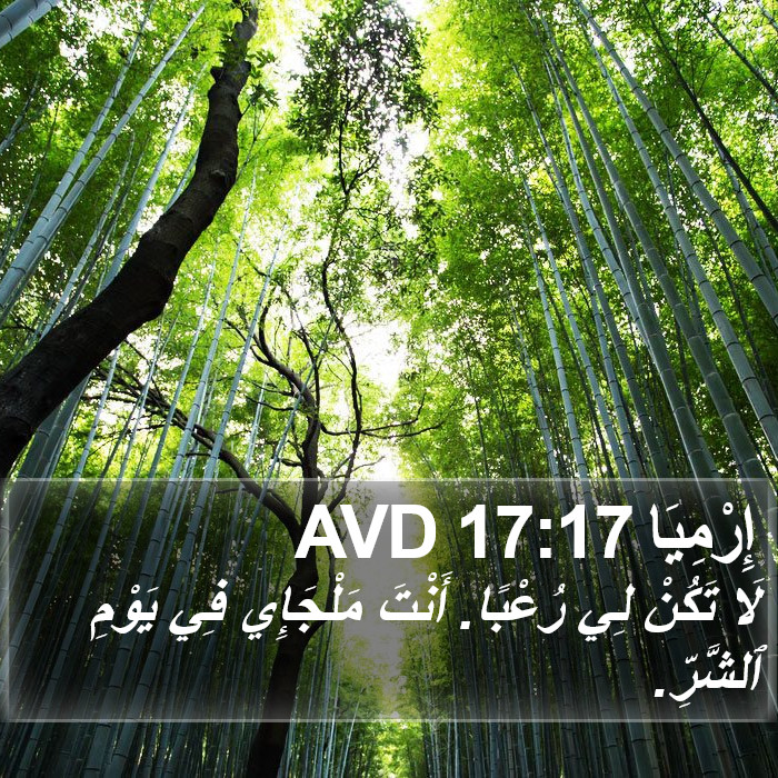 إِرْمِيَا 17:17 AVD Bible Study