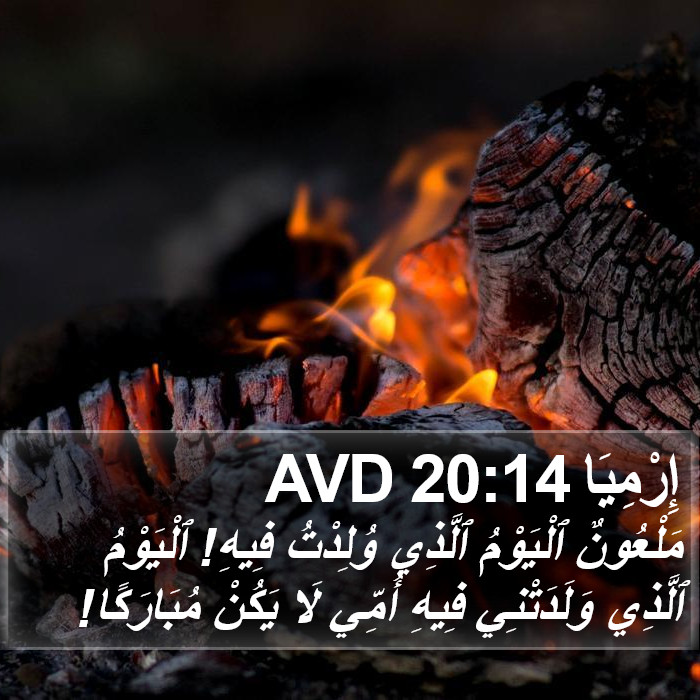 إِرْمِيَا 20:14 AVD Bible Study