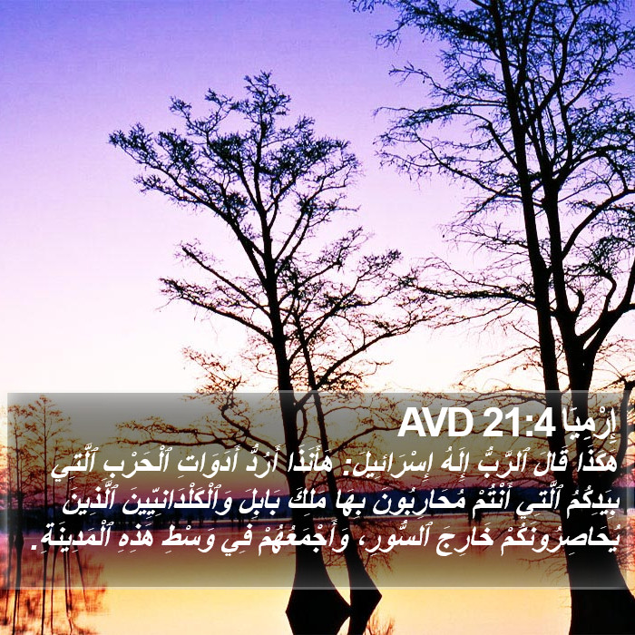 إِرْمِيَا 21:4 AVD Bible Study