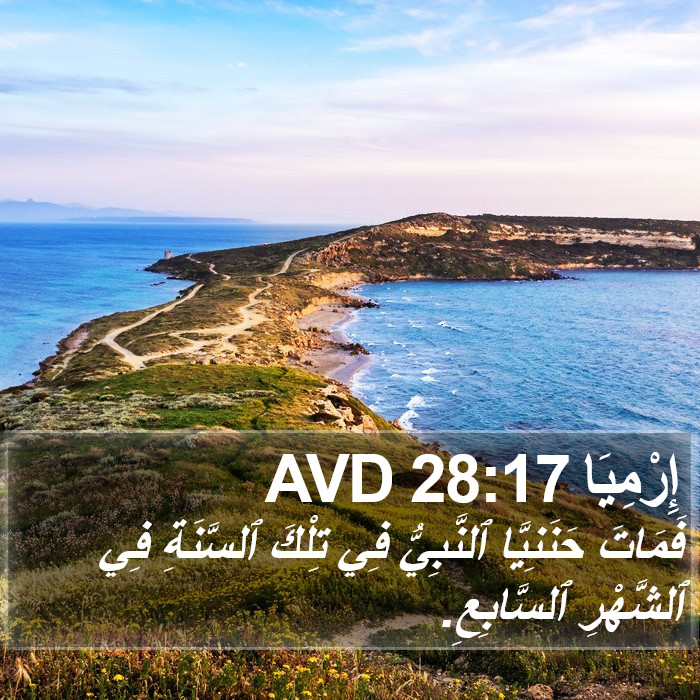 إِرْمِيَا 28:17 AVD Bible Study