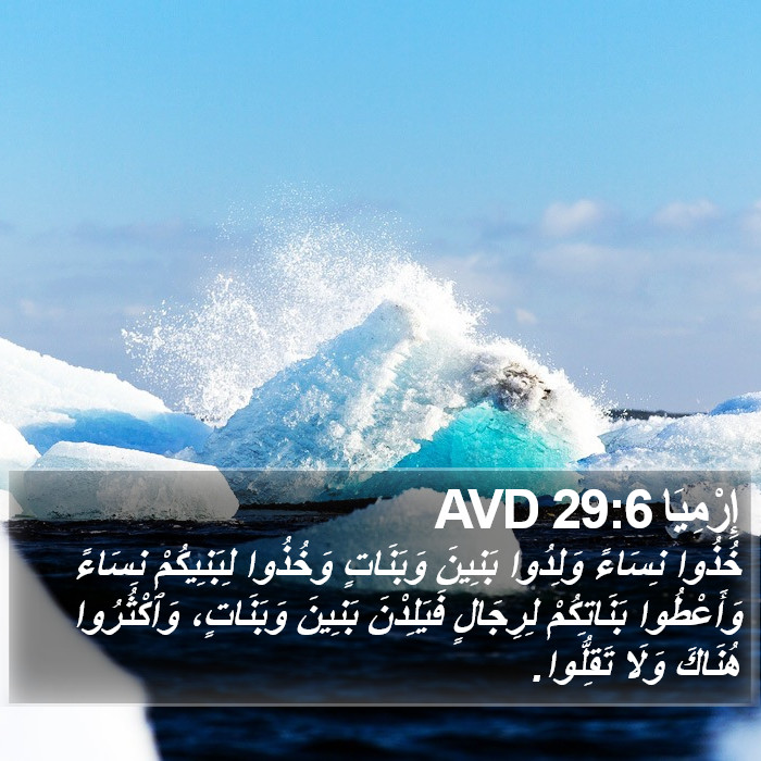 إِرْمِيَا 29:6 AVD Bible Study