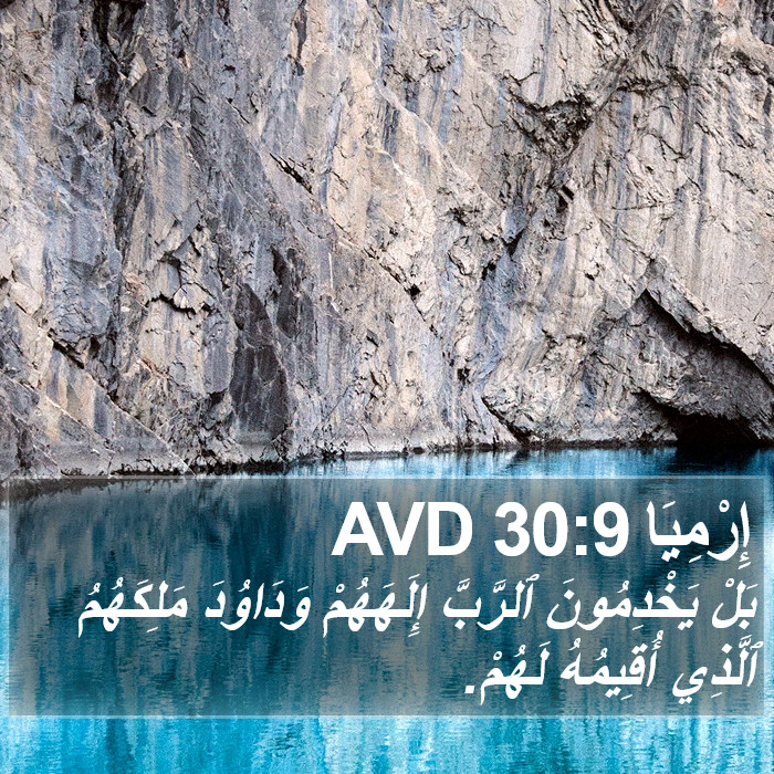 إِرْمِيَا 30:9 AVD Bible Study
