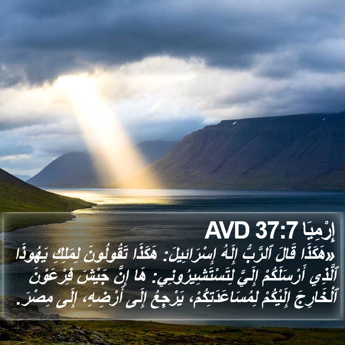 إِرْمِيَا 37:7 AVD Bible Study