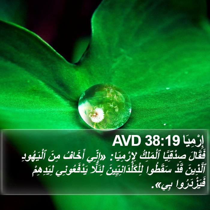 إِرْمِيَا 38:19 AVD Bible Study