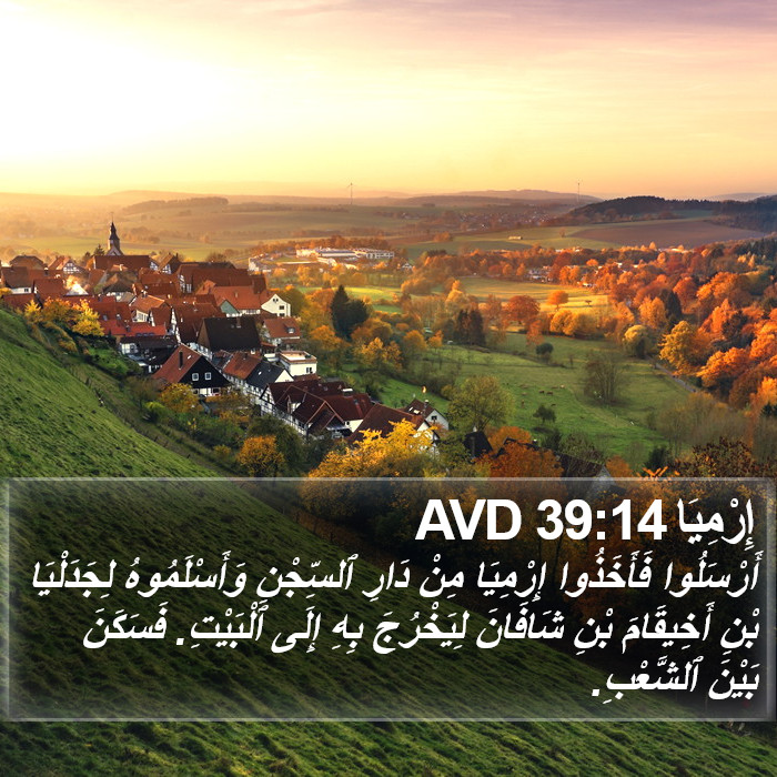 إِرْمِيَا 39:14 AVD Bible Study