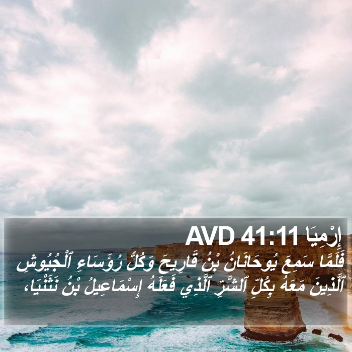 إِرْمِيَا 41:11 AVD Bible Study
