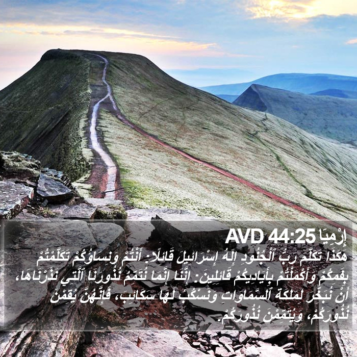 إِرْمِيَا 44:25 AVD Bible Study