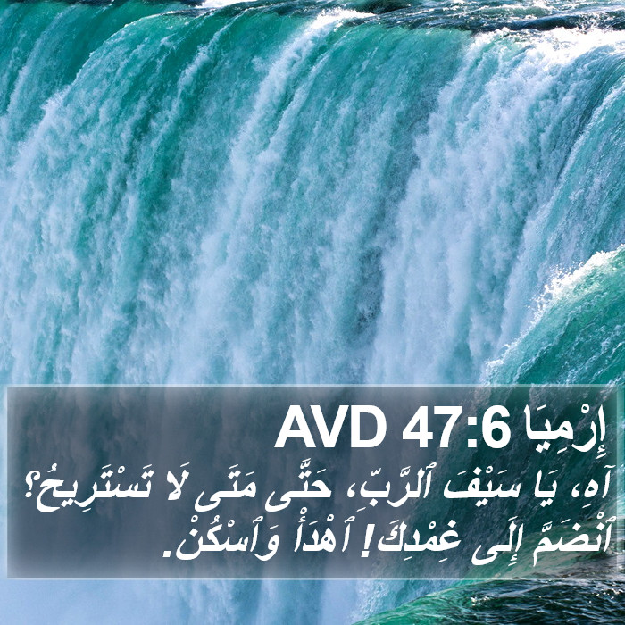 إِرْمِيَا 47:6 AVD Bible Study