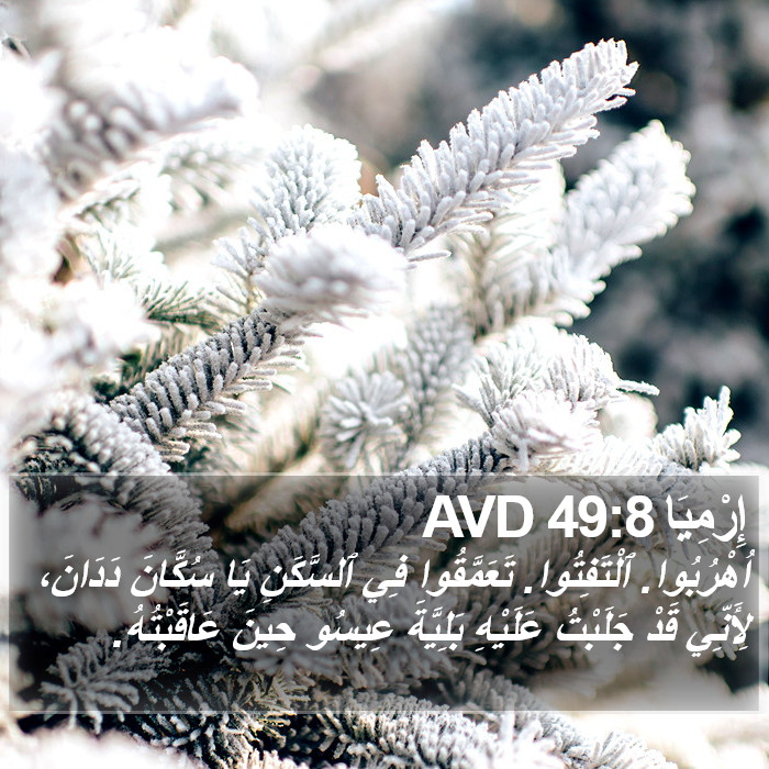 إِرْمِيَا 49:8 AVD Bible Study