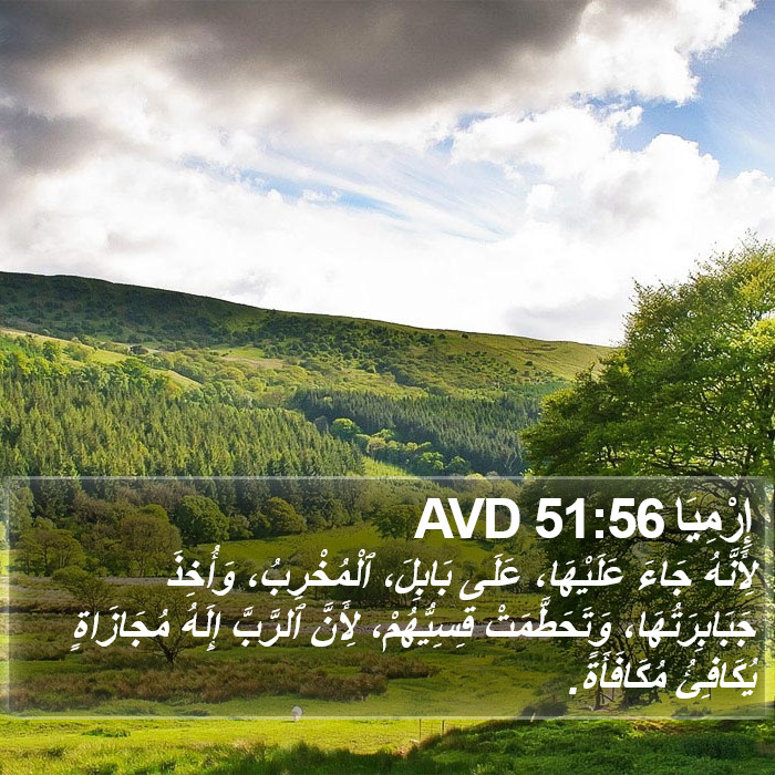إِرْمِيَا 51:56 AVD Bible Study