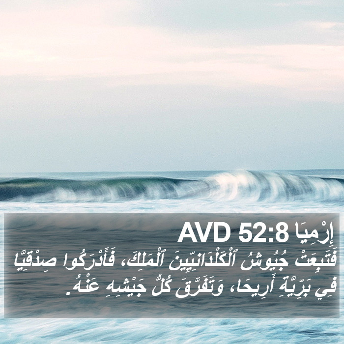 إِرْمِيَا 52:8 AVD Bible Study