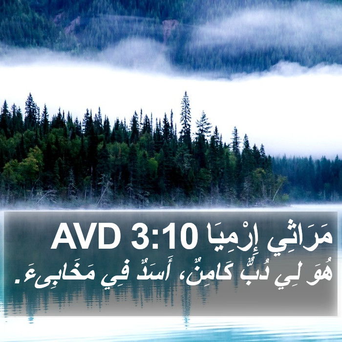 مَرَاثِي إِرْمِيَا 3:10 AVD Bible Study