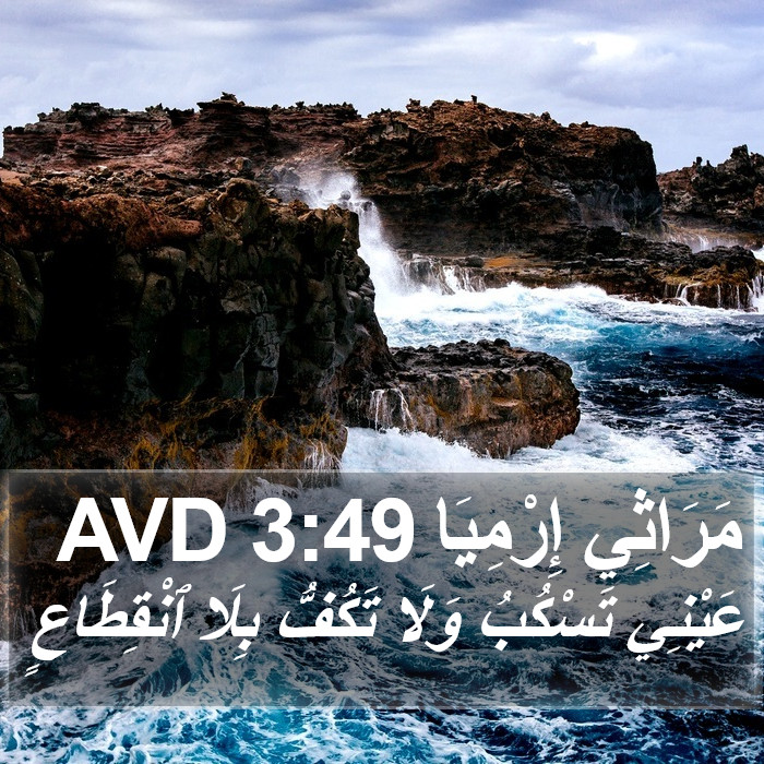 مَرَاثِي إِرْمِيَا 3:49 AVD Bible Study
