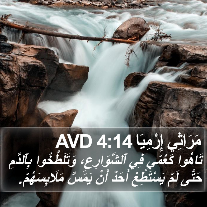 مَرَاثِي إِرْمِيَا 4:14 AVD Bible Study