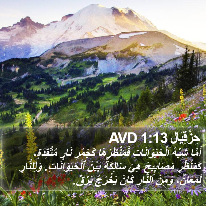 حِزْقِيَال 1:13 AVD Bible Study