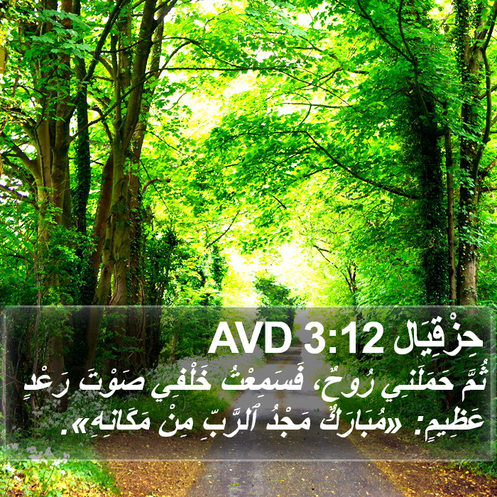 حِزْقِيَال 3:12 AVD Bible Study