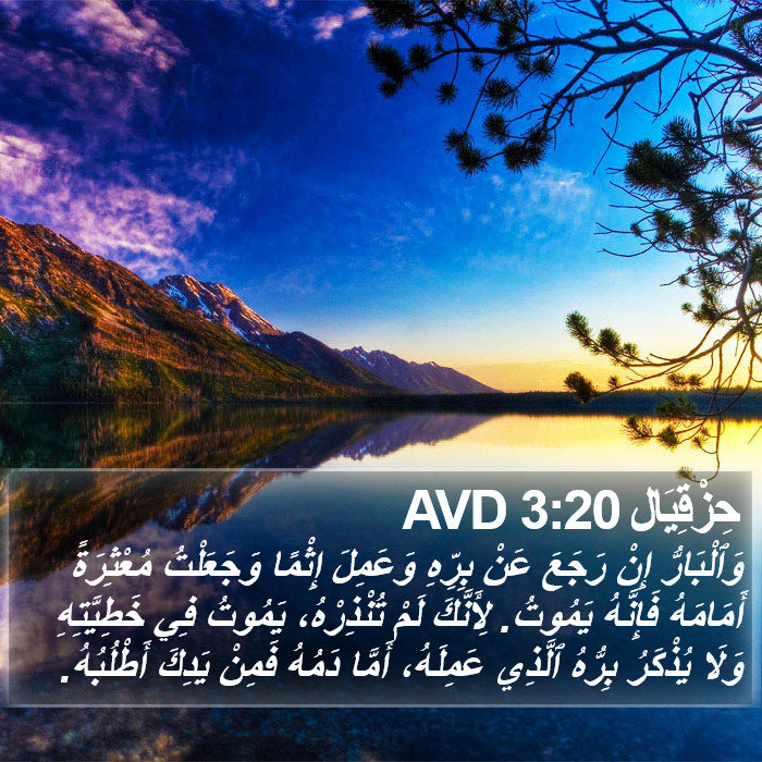 حِزْقِيَال 3:20 AVD Bible Study