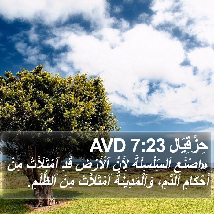 حِزْقِيَال 7:23 AVD Bible Study