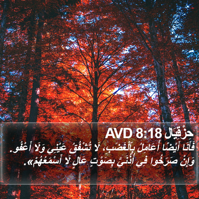حِزْقِيَال 8:18 AVD Bible Study