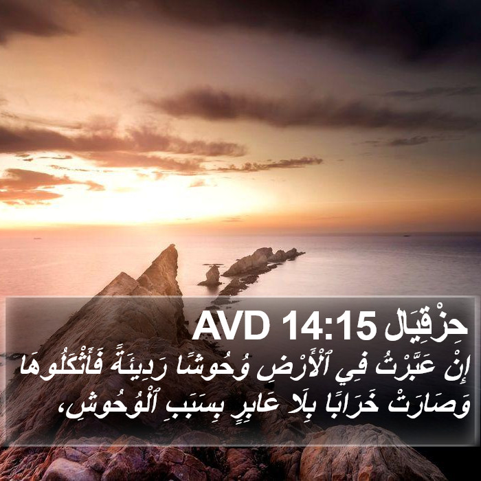حِزْقِيَال 14:15 AVD Bible Study