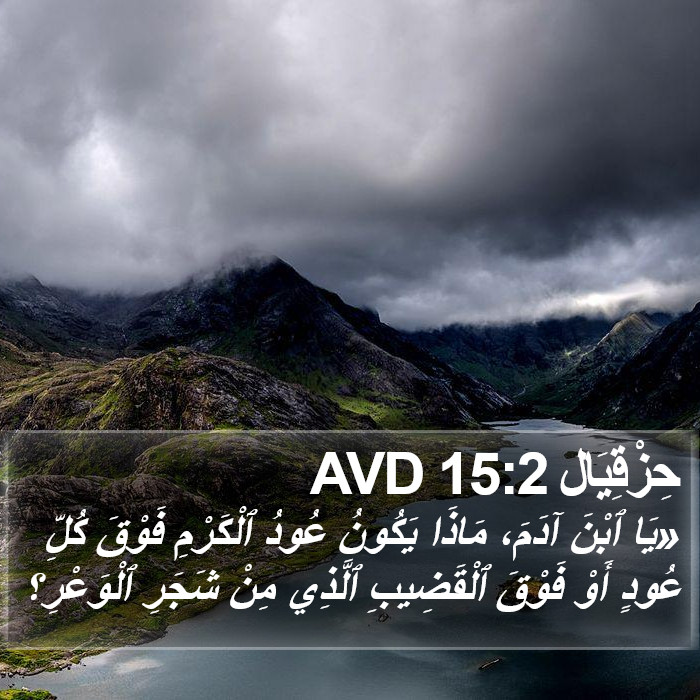 حِزْقِيَال 15:2 AVD Bible Study