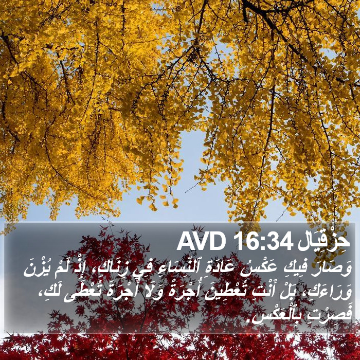 حِزْقِيَال 16:34 AVD Bible Study
