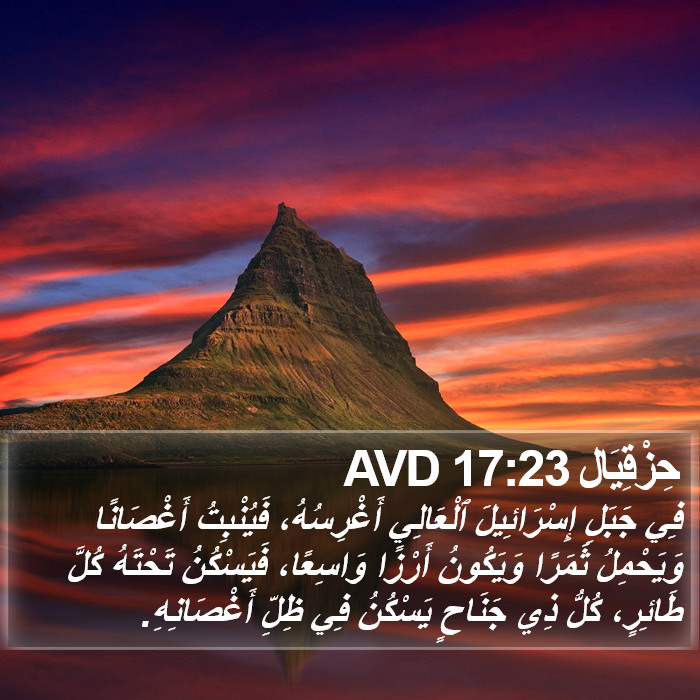 حِزْقِيَال 17:23 AVD Bible Study