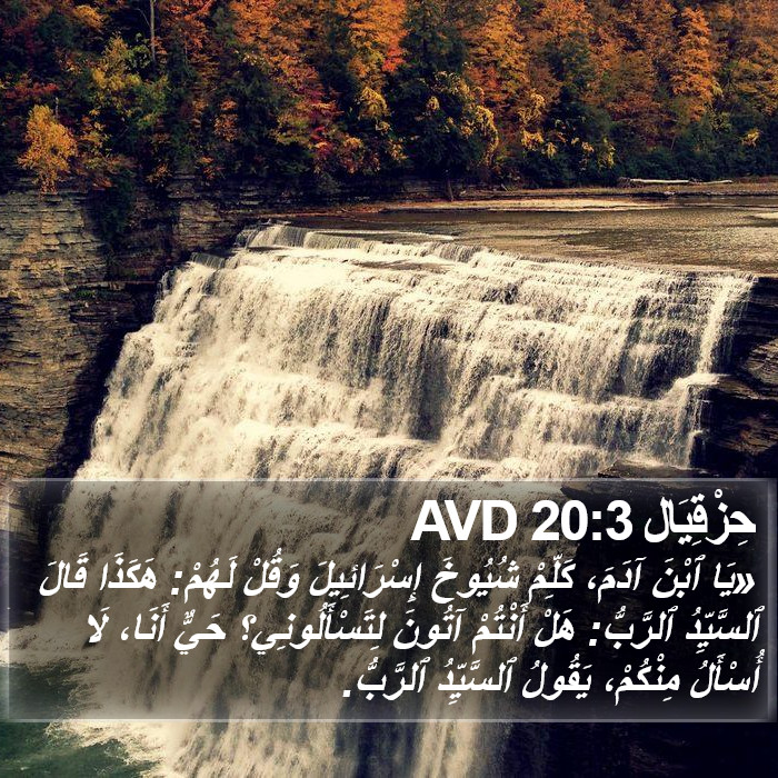 حِزْقِيَال 20:3 AVD Bible Study