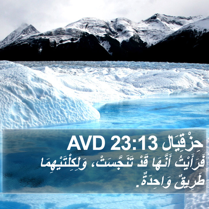 حِزْقِيَال 23:13 AVD Bible Study