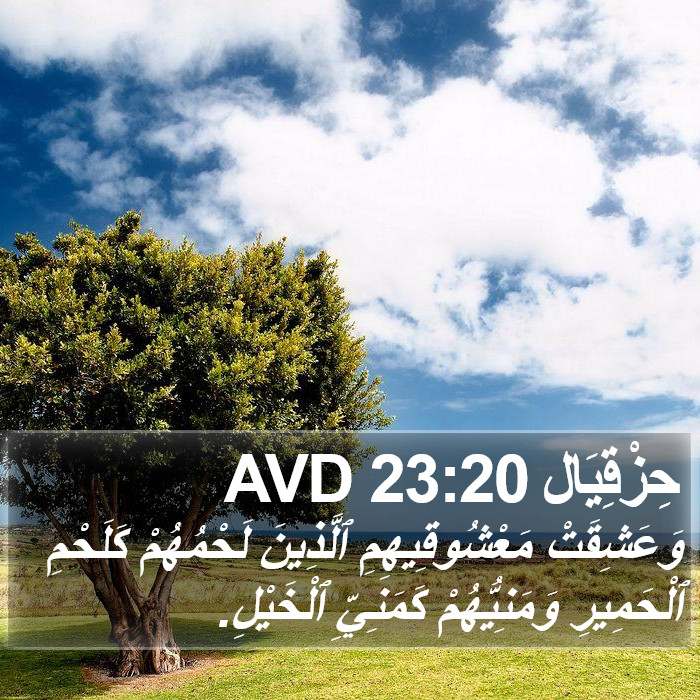 حِزْقِيَال 23:20 AVD Bible Study