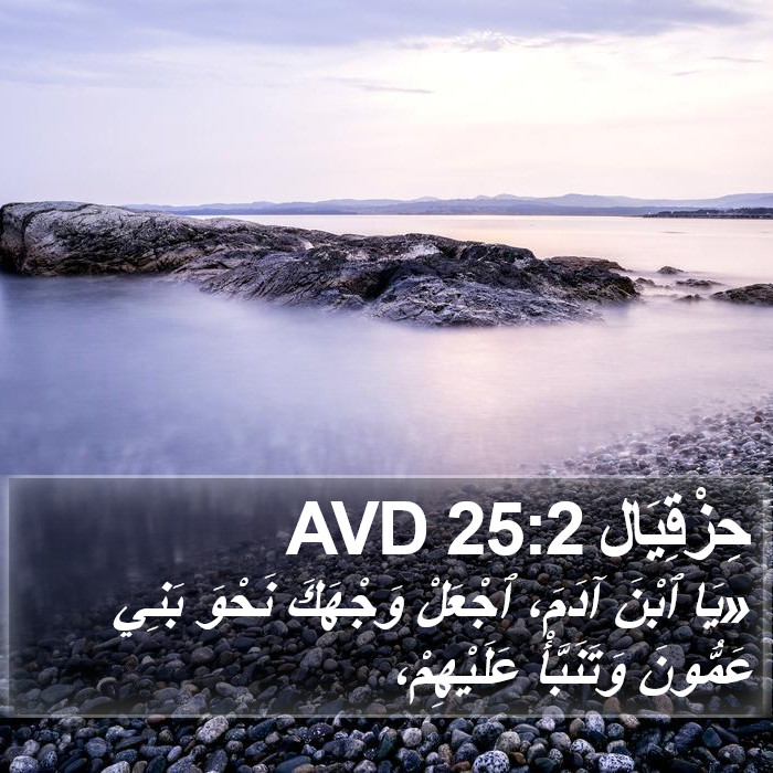 حِزْقِيَال 25:2 AVD Bible Study