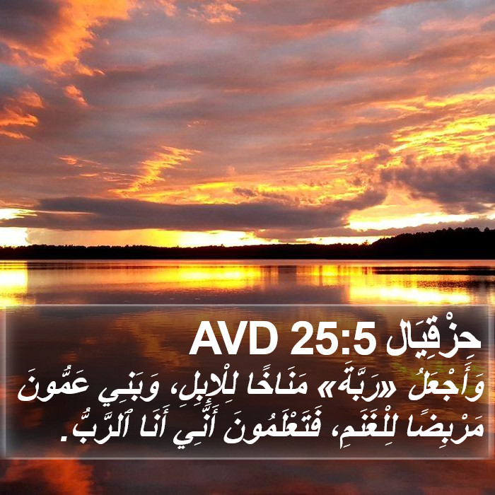 حِزْقِيَال 25:5 AVD Bible Study