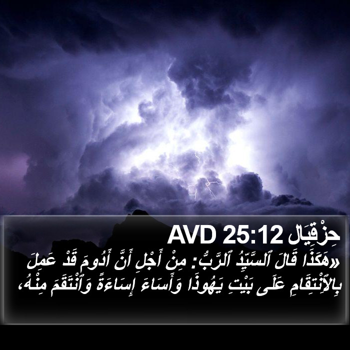 حِزْقِيَال 25:12 AVD Bible Study