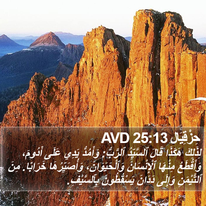 حِزْقِيَال 25:13 AVD Bible Study